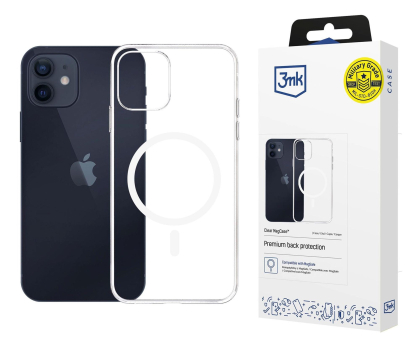 Etui do telefonów 3mk Clear MagCase do Apple iPhone 12/12 Pro